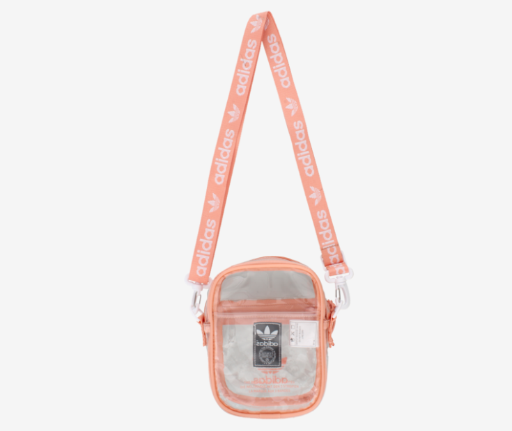 pink adidas shoulder bag